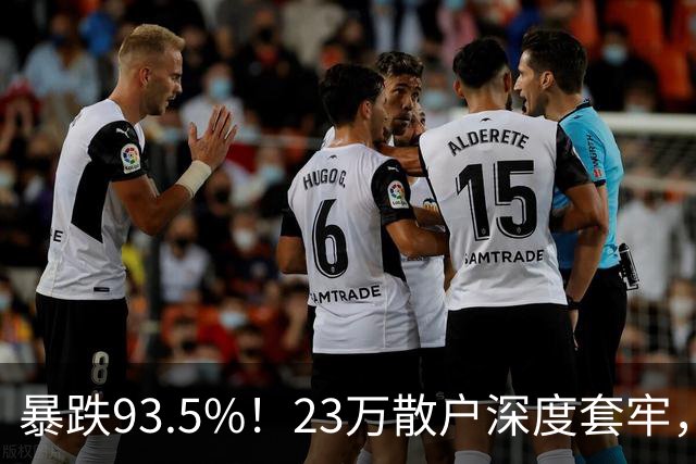 暴跌93.5%！23万散户深度套牢，昔日半导体大牛股沦为风险重灾区
